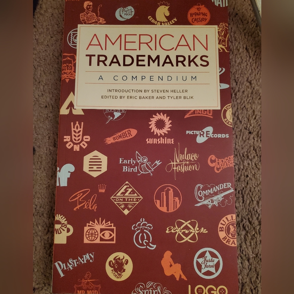 Graphic Design Book American Trademarks A Compendium By Steven Heller